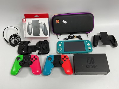 Lot 711 - A Nintendo Switch Lite #HDH-001 Handheld...