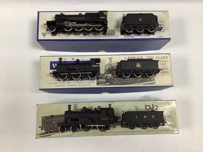 Lot 613 - Three 'OO' Gauge/4mm Boxed Kit Built Steam...