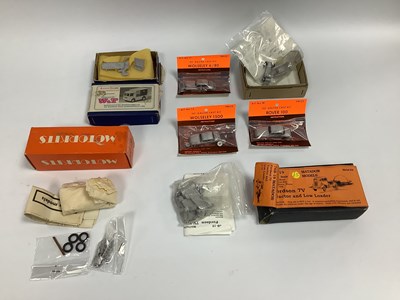 Lot 923 - Seven White Metal Model Kits by Midget Models,...