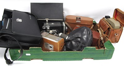 Lot 1125 - Cine cameras; Elmo souped 8 sound 350SL macro,...