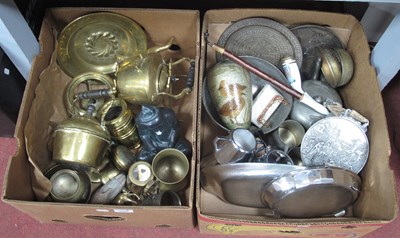 Lot 1237 - Metalware, including German WMF pewter...