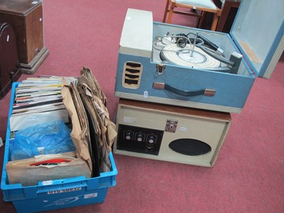 Lot 1585 - Two vintage electrical record...