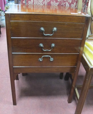 Lot 1702 - Early XX Century Mahogany Music Cabinet, with...