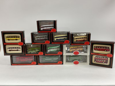 Lot 785 - Fourteen EFE 1:76 Scale Diecast Model Buses...