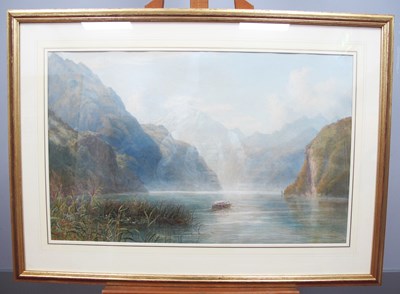 Lot 1149 - ENGLISH SCHOOL (XIX Century) A Pleasure Boat...