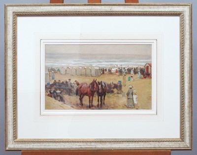 Lot 1201 - JOHN ATKINSON (1863-1924) Bathing Hut and...