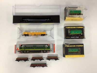 Lot 89 - A boxed Lima N gauge "Deltic" locomotive with...