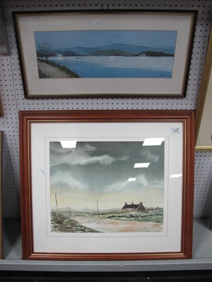Lot 1579 - B.L. Moir, 'Owd Betts Rochdale', watercolour,...