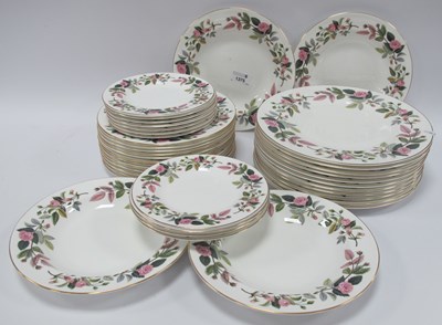 Lot 1375 - Wedgwood 'Hathaway Rose' Plates and Bowls (38)