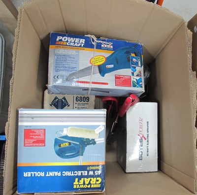 Lot 1095 - Powercraft Electric Paint Roller, Swaft tile...