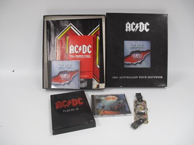 Lot 813 - AC/DC- 'The Razor's Edge' Box Set, with VHS...