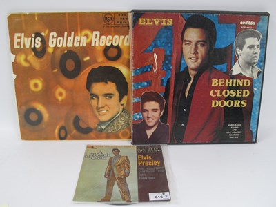 Lot 816 - Elvis Presley Collectors Lot, includes 'Behind...