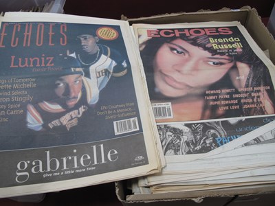 Lot 707 - A Collection of Echoes Weekly Music Paper,...
