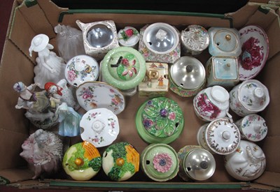 Lot 1202 - Ceramics, including quantity of ceramic jam...