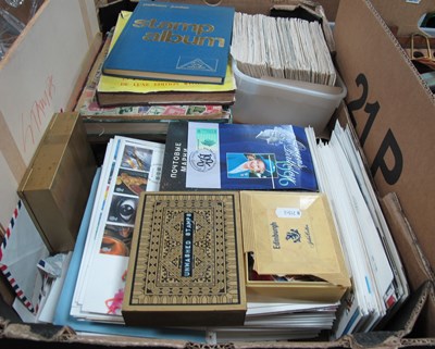 Lot 1157 - Large collection of vintage stamps and 1st day...