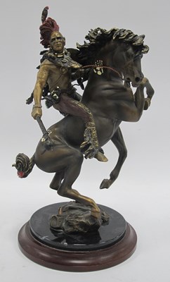 Lot 1553 - Franklin Mint Sky Chief Warrior of Thunder...