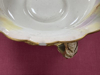 Lot 1062 - A Royal Worcester Porcelain Two-Handled Bowl,...