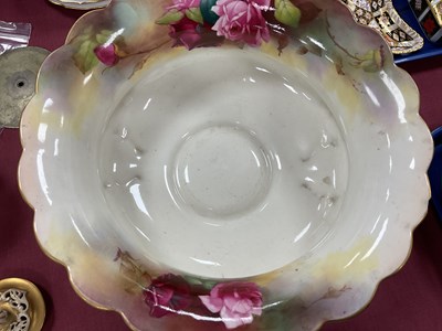 Lot 1062 - A Royal Worcester Porcelain Two-Handled Bowl,...