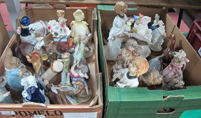 Lot 1177 - Figurines in Resin and Pottery, Shudehill,...