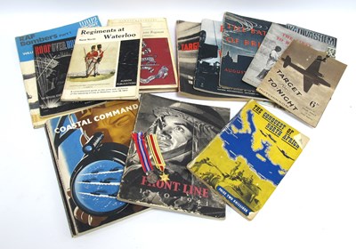 Lot 339 - Military themed books; The York and Lancaster...