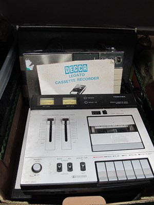 Lot 1130 - Four vintage tape players/recorders including...