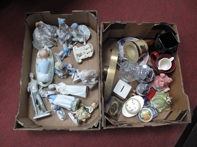 Lot 1183 - Porcelain figurines and collectibles,...