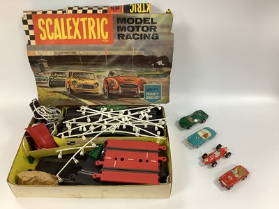 Lot 846 - A Circa 1960s Scalextric Set 65. Set, contents...