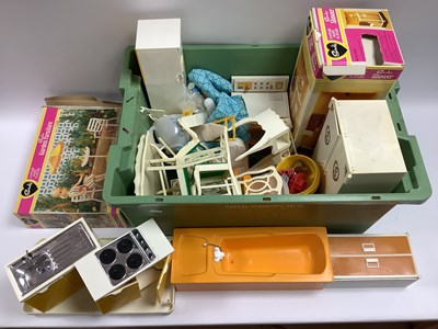 Lot 417 - A Quantity of Dolls Furniture by Pedigree,...