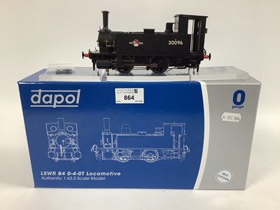 Lot 864 - A Boxed Dapol '0' Gauge B4 0-4-0 Tank Engine,...