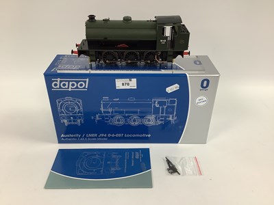 Lot 870 - A Boxed Dapol '0' Gauge J94 "Austerity" 0-6-0...