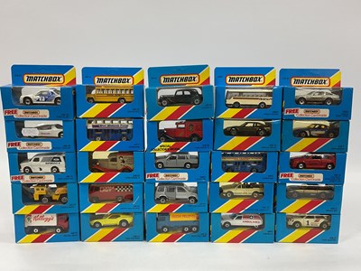 Lot 814 - Twenty Five Boxed Matchbox Diecast Model...