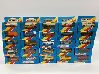 Lot 817 - Twenty Five Boxed Matchbox Diecast Model...