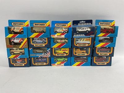 Lot 747 - Twenty Boxed Matchbox Diecast Model Vehicles...
