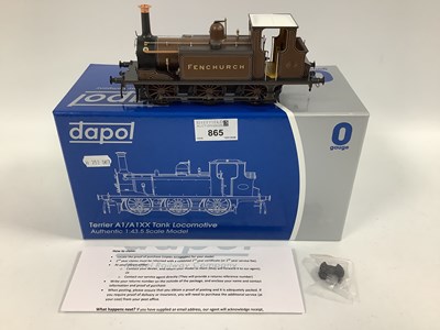 Lot 865 - A Boxed Dapol 'O' Gauge A1 "Terrier" 0-6-0...