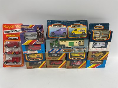 Lot 743 - Eighteen Matchbox Diecast Model Vehicles to...