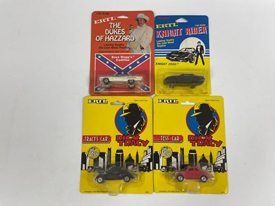 Lot 810 - Four Ertl Carded Diecast Model Vehicles. #1567...