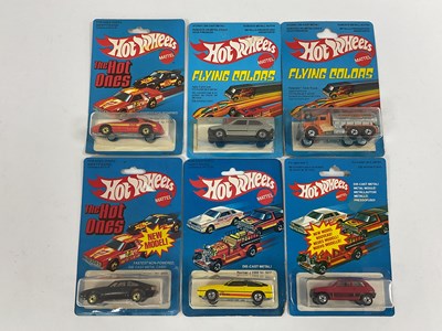 Lot 832 - Six Mattel Circa 1979-1981 Carded Hot Wheels...