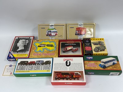 Lot 790 - Sixteen Diecast Model Vehicles by Corgi, Lledo...