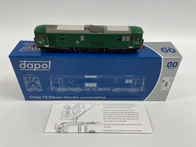 Lot 947 - A Boxed Dapol '00' Gauge Class 73...