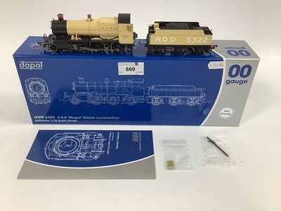 Lot 869 - A Boxed Dapol 'OO' Gauge 2-6-0 Mogul...