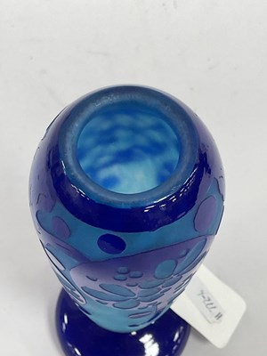 Lot 1007 - A Le Verre Francais Art Glass Vase, of...