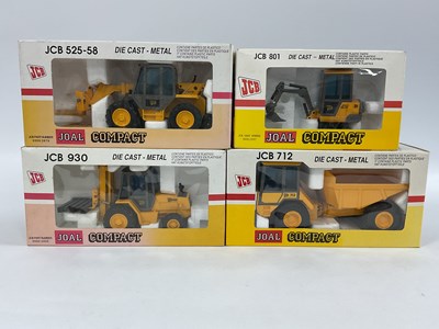 Lot 828 - Four Joal 'Compact' Diecast Model Plant...