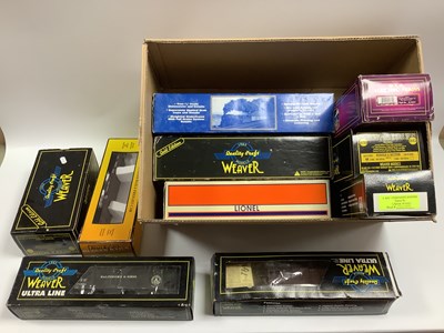 Lot 431 - Ten 'O' Gauge/7mm U.S.A. Outline Boxed...