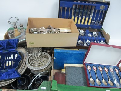 Lot 1054 - Silver-plated Ware, including a quantity of...