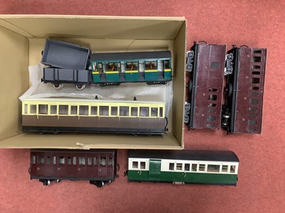 Lot 461 - Six Kit Built 'O' Gauge/7mm Wood Construction...