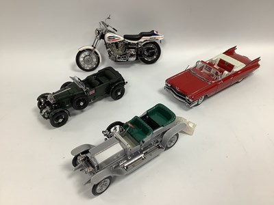 Lot 893 - Four Precision Diecast Model Cars and...