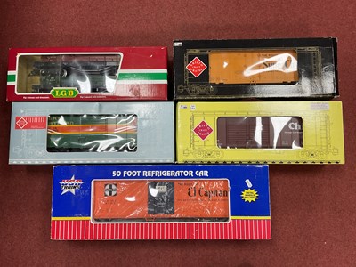 Lot 552 - Five Gauge One/10mm Boxed Items of U.S.A...