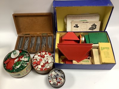 Lot 420 - A Quantity of Post War Bayko, partly boxed.
