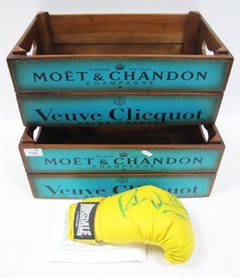 Lot 1131 - Moet & Chandon Crates (2), 44cm wide. Richie...