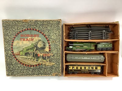 Lot 871 - A Pre-War Hornby 'O' Gauge Set No 3E 'Flying...
